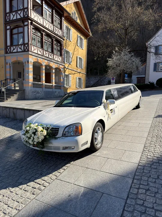Cadillac Stretchlimousine in Liechtenstein
