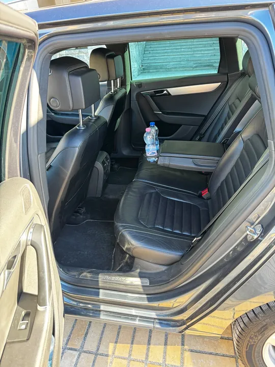 Rücksitzbereich des VW Passat